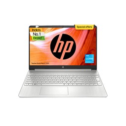 Picture of HP 15s - 12th Gen Intel Core i3-1215U, 15.6" 15s-fq5007TU Thin & Light Laptop (8GB/ 512GB SSD / Full HD Display/ Intel UHD Graphics/ Windows 11 Home/ MS Office/ 1 Year Warranty/ Natural Silver/ 1.69kg)